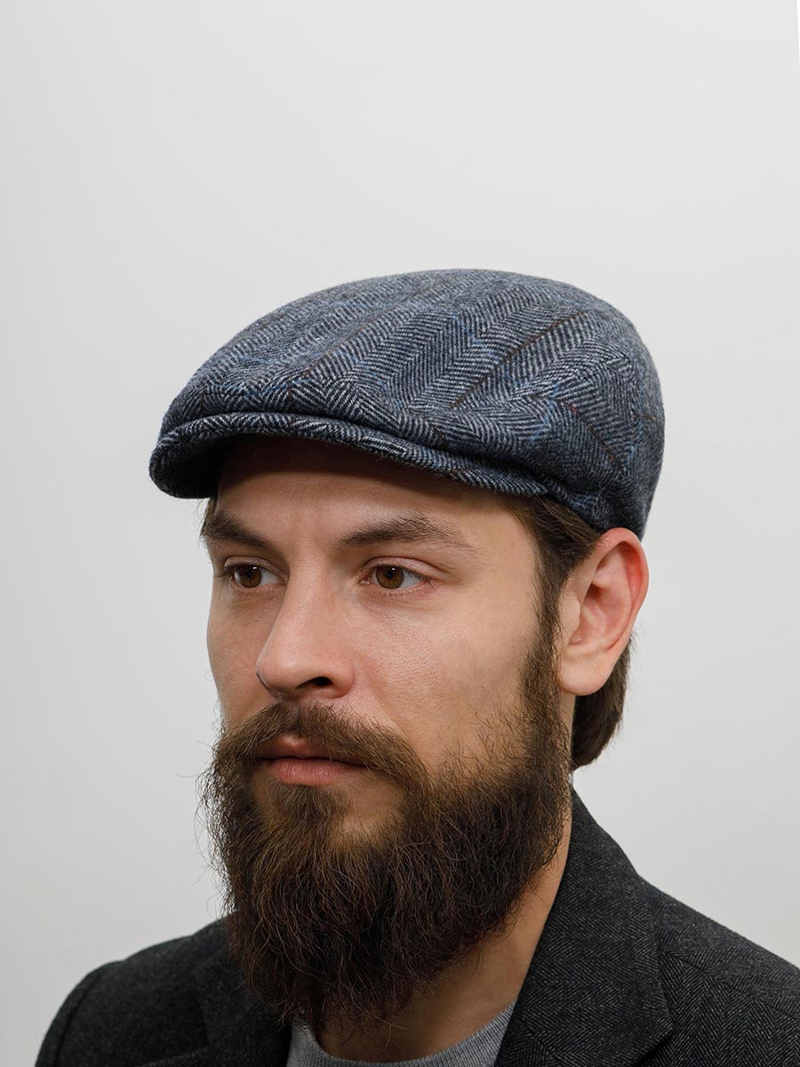 Кепка плоская STETSON 6210505 KENT EF (серый) купить за 10990 RUB